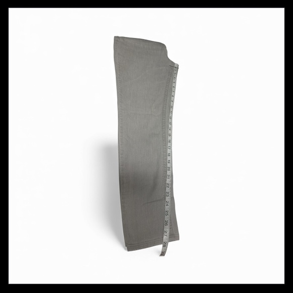 Seven7 Womens Mid Rise Skinny tummyless Jeans Light grey Size 12 !! - Picture 13 of 13